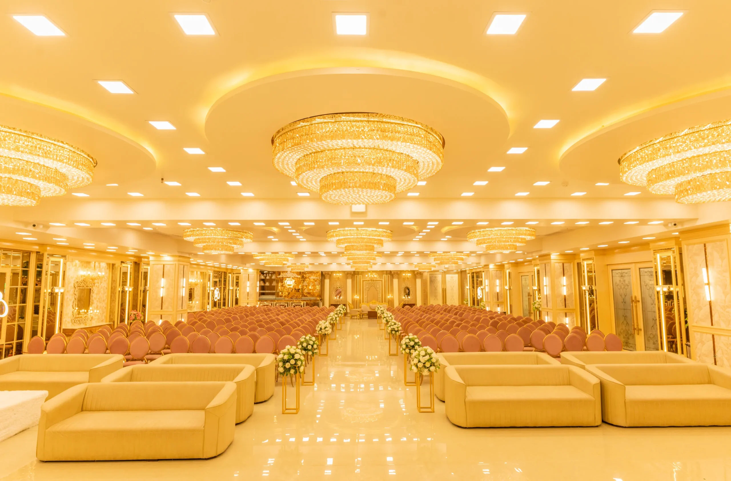 Grand wedding banquet hall photos Thane West