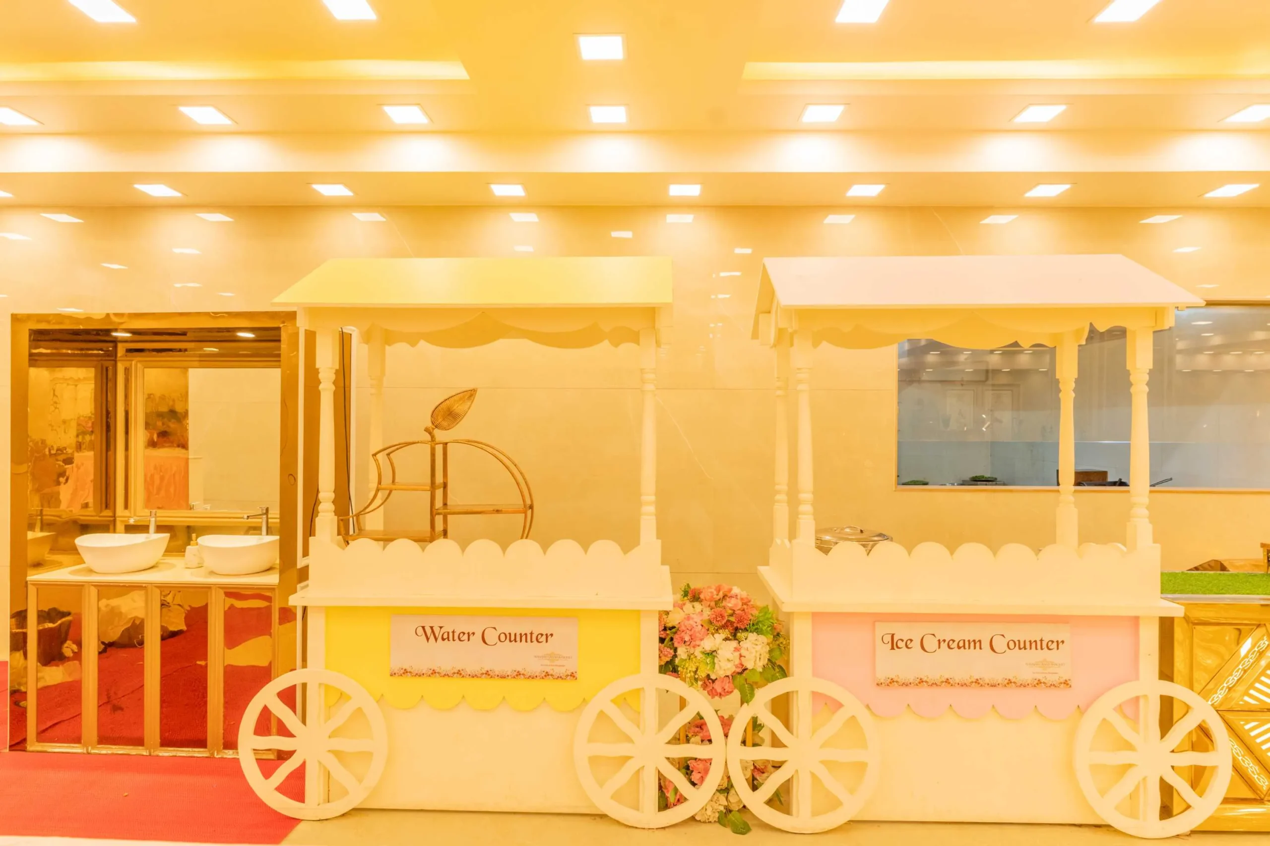 Grand Food Arrangement at Mahajan Grand Banquet Thane